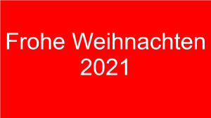 Read more about the article Frohe Weihnachten 2021